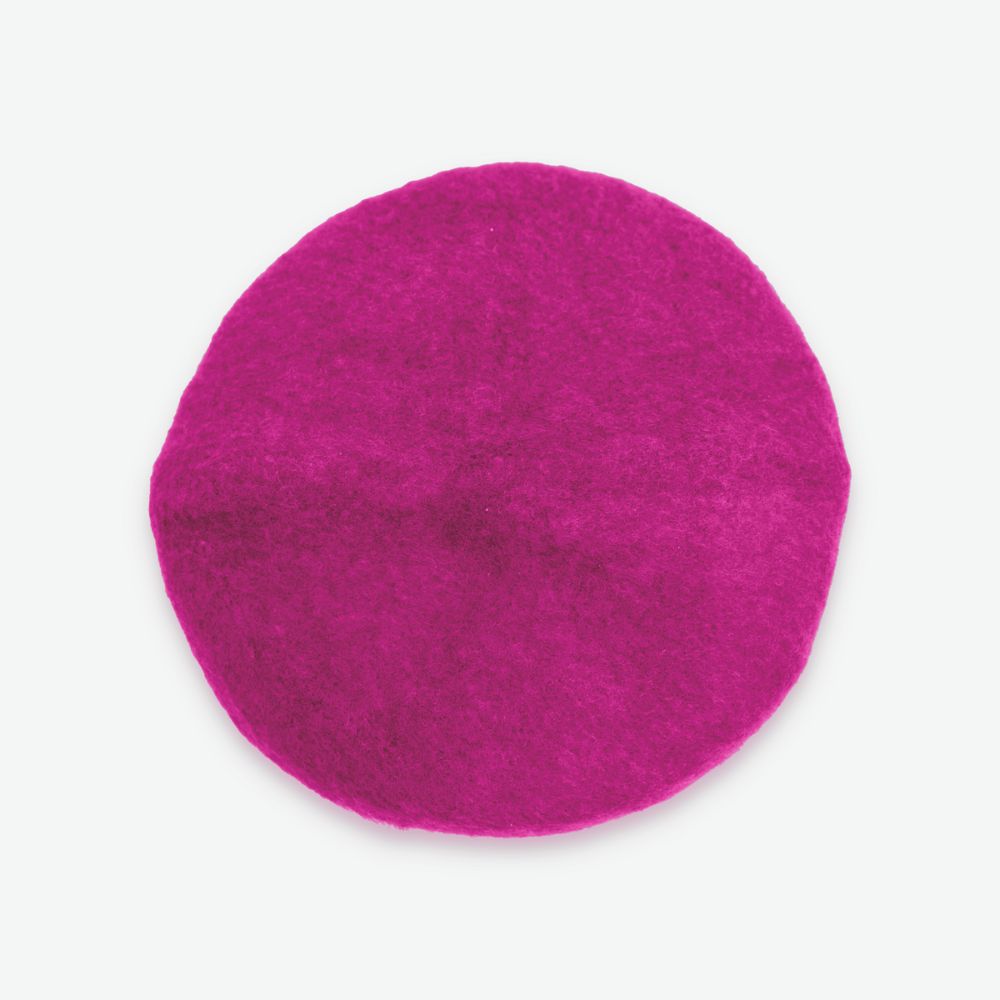 Chéchia Tunisienne en Laine Magenta - Élégance et Confort Artisanaux