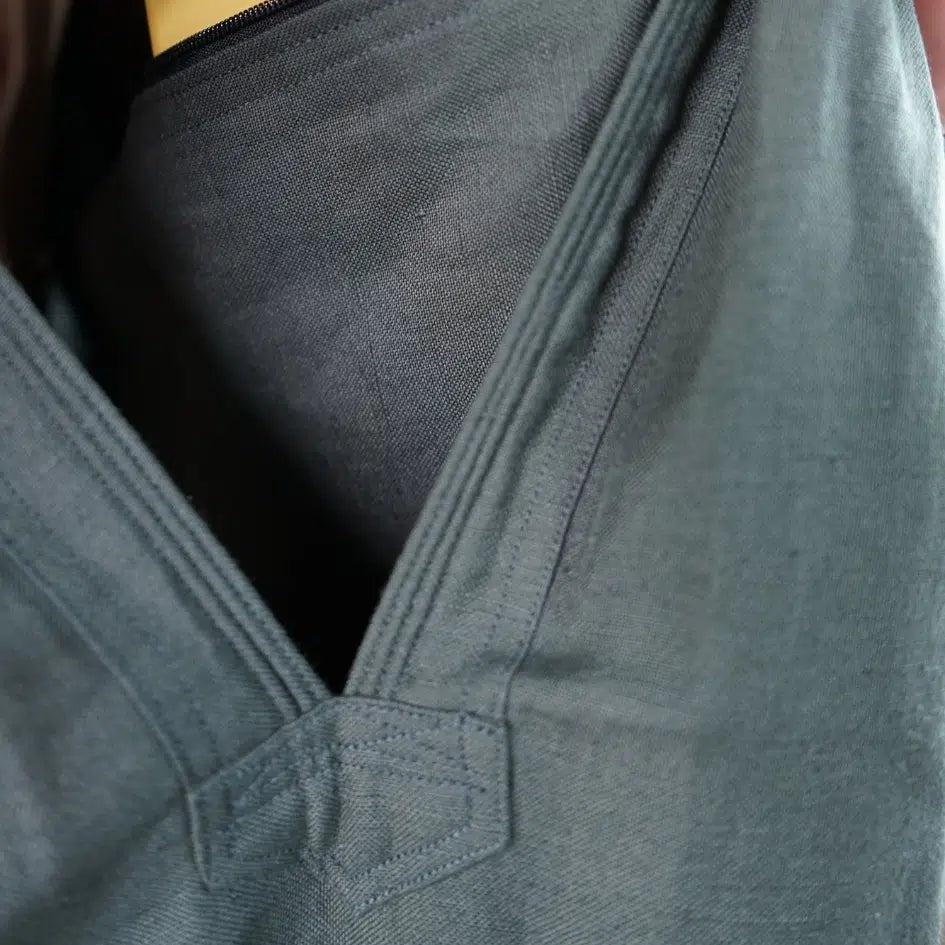 Blouza djerbienne homme en lin et coton style bohème chic