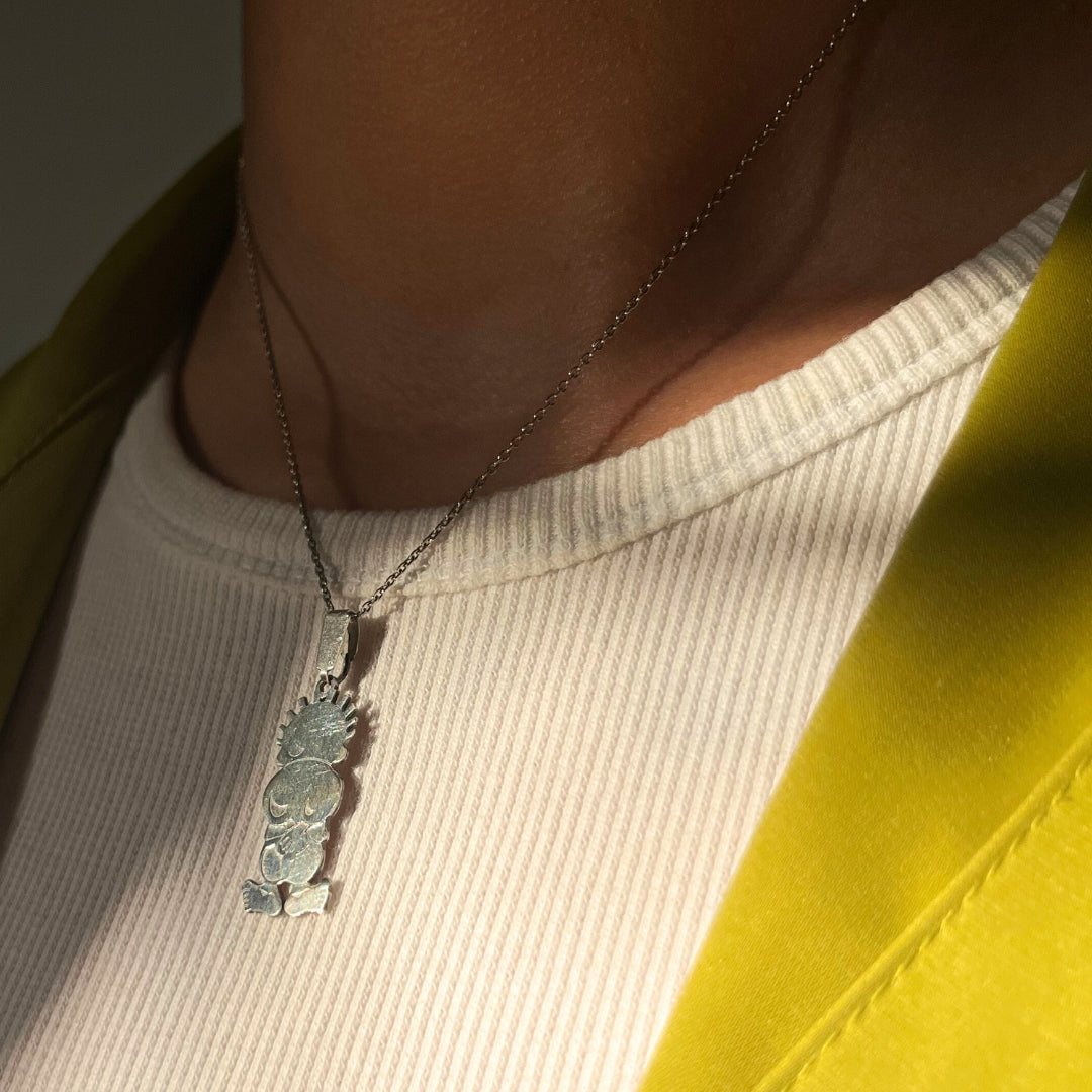 Collier Argent Handala