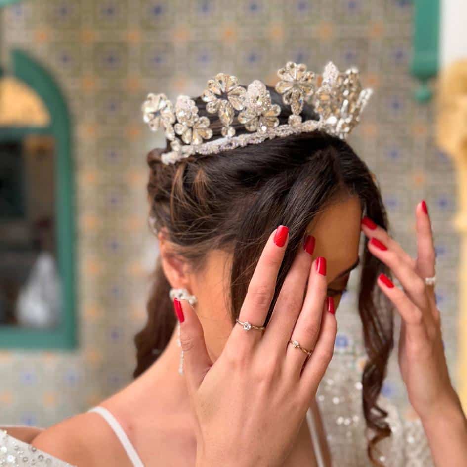 Couronne Douceur Florale Blanc