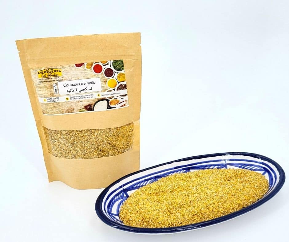 couscous de maïs كسكسي قطانية