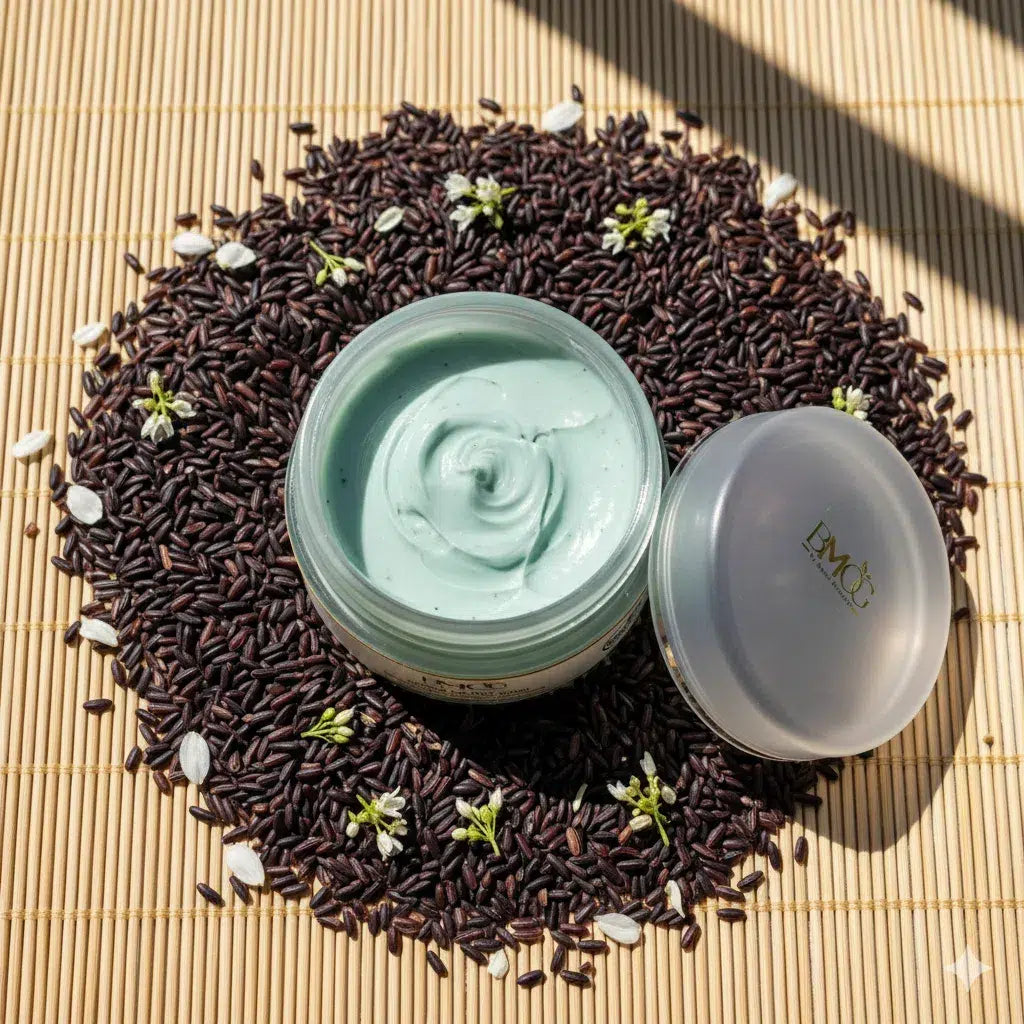 crème capillaire au riz noir nutrition et brillance irrésistibles
