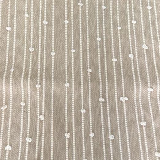 Tapis de couloir en laine - Rayures blanches et boucle - 75 X 175 cm