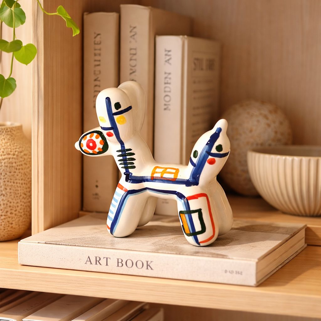 Sculpture Dog artistique en Céramique – Édition Artistique limitée