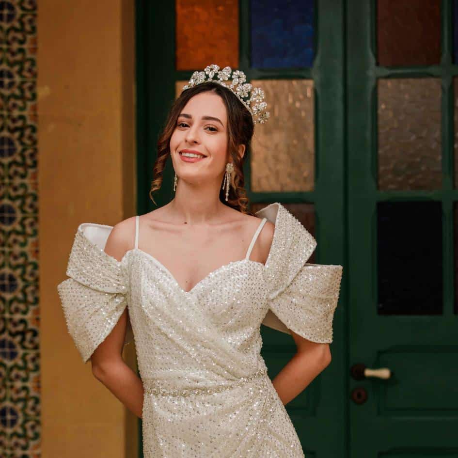 Couronne Douceur Florale Blanc