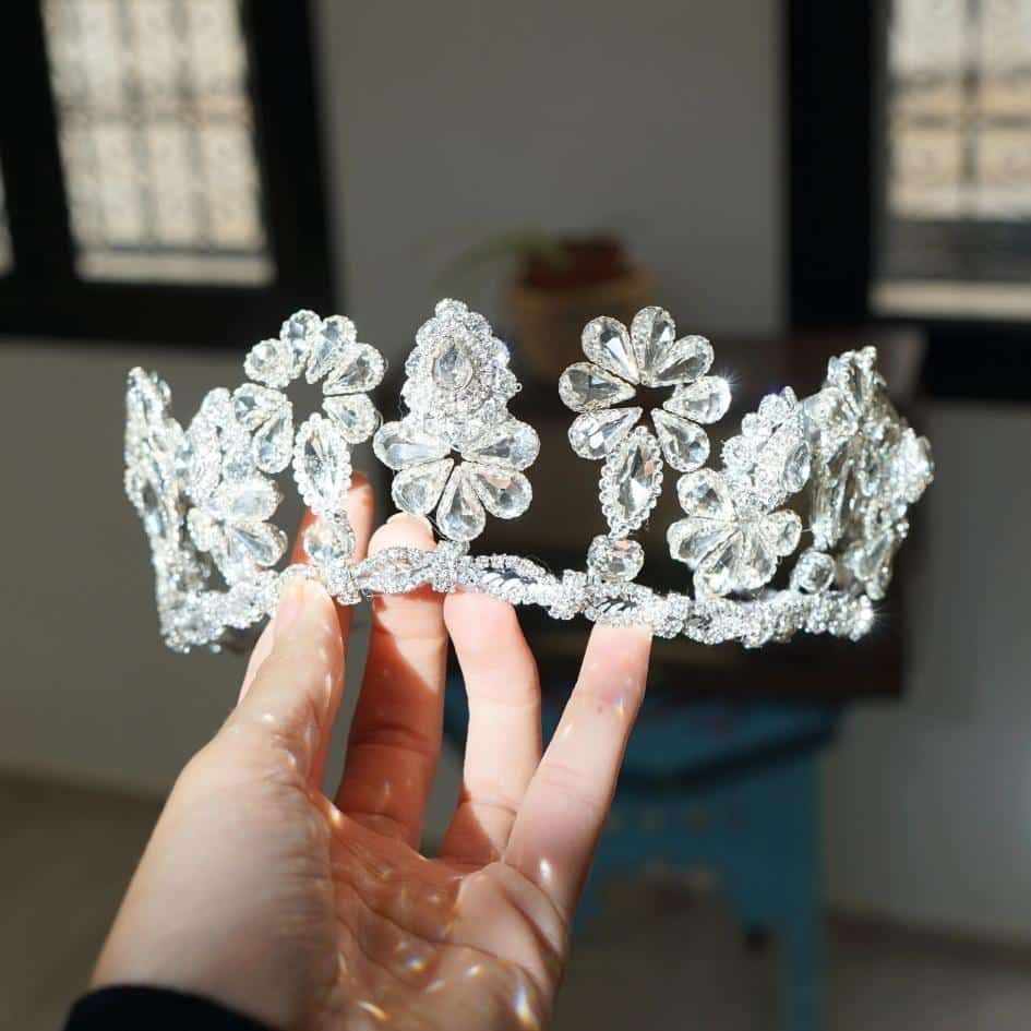 Couronne Douceur Florale Blanc