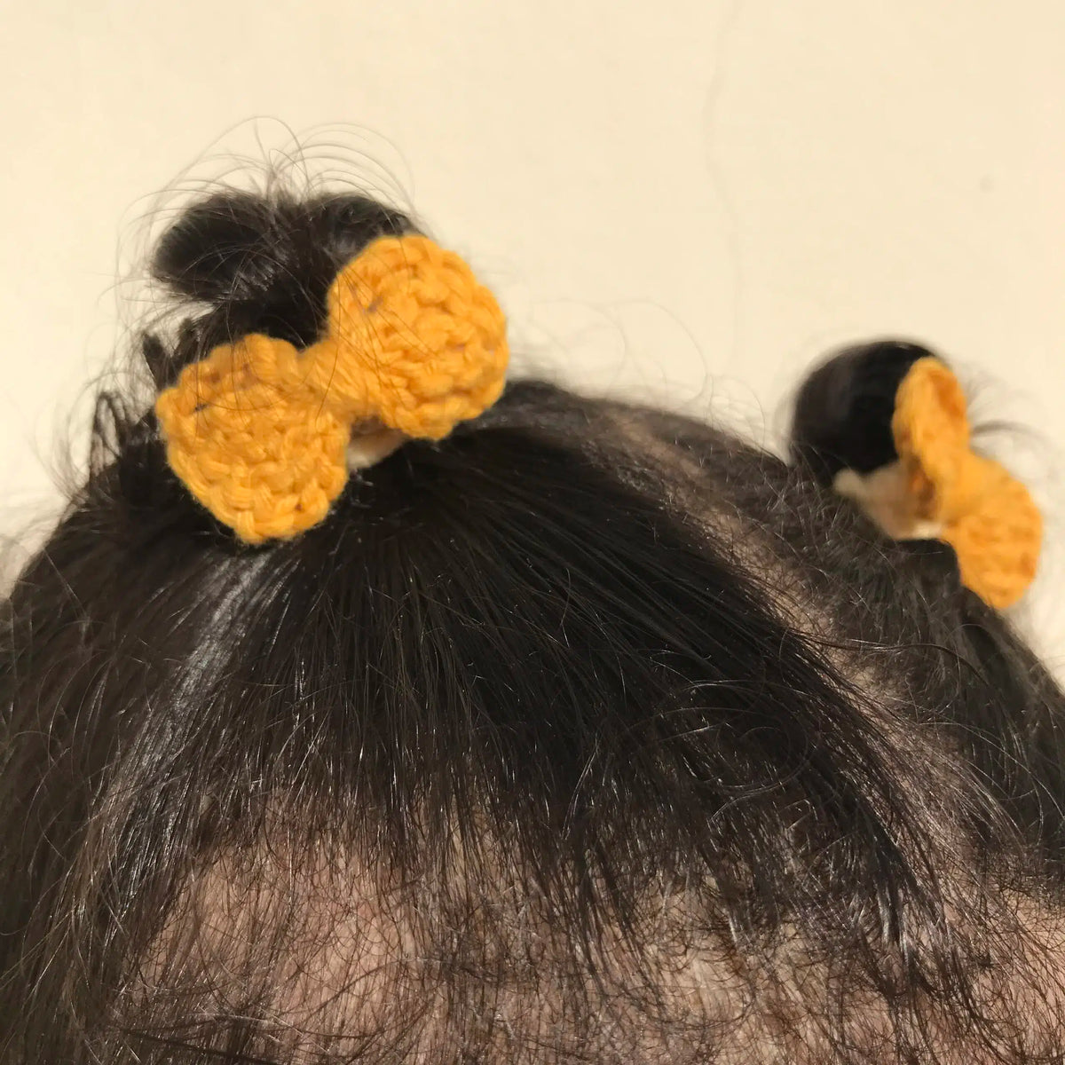Chouchou de cheveux en crochet faits main