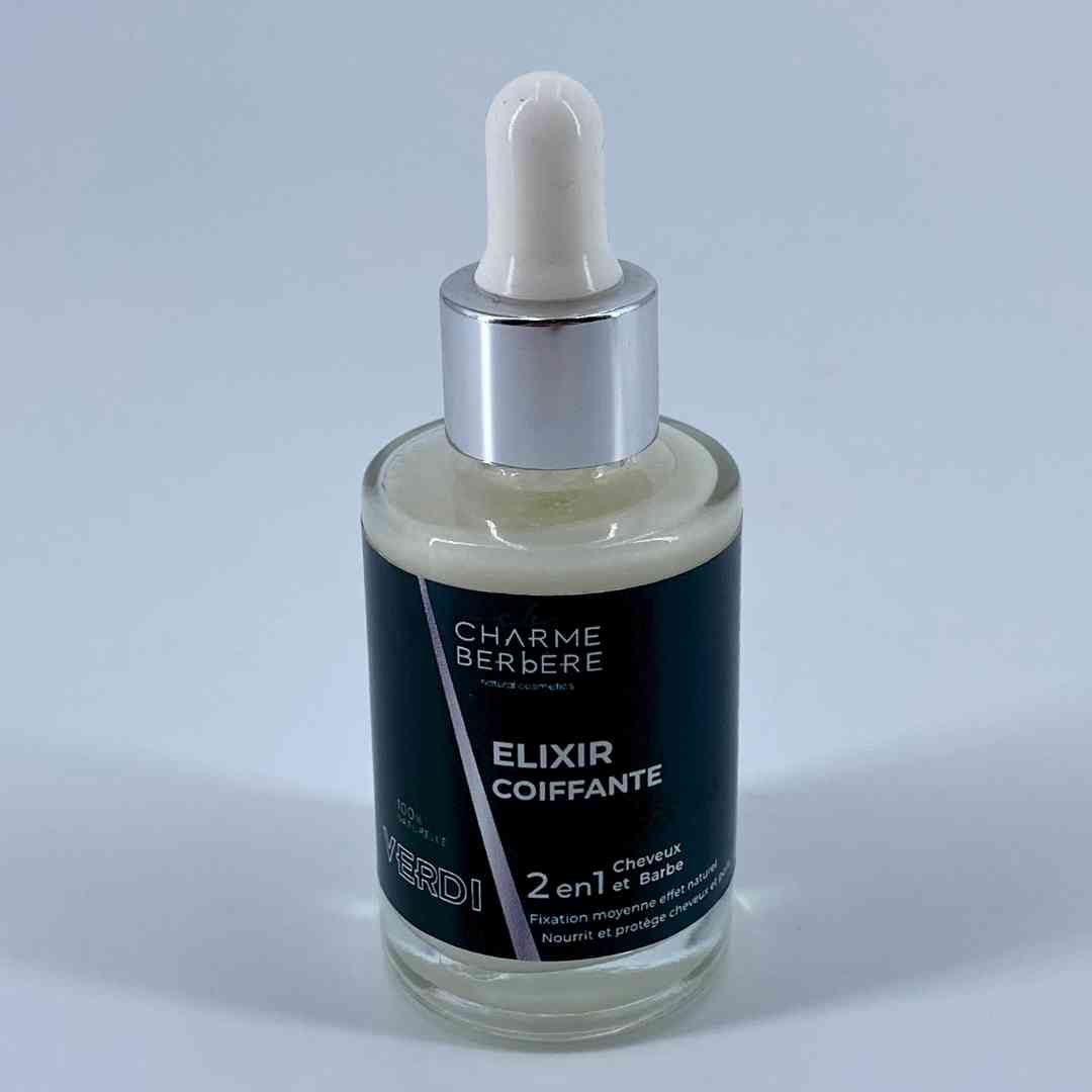 Elixir Coiffante Pour Cheveux et Barbe