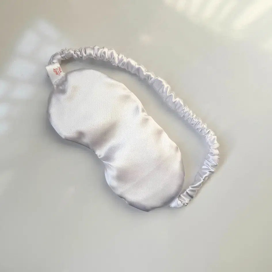 Ensemble Soin Nuit Satin blanc & Noir - Luxe Anti-Casse