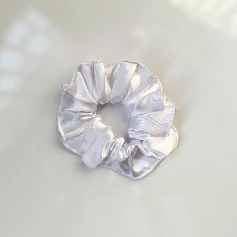 Ensemble Soin Nuit Satin blanc & Noir - Luxe Anti-Casse