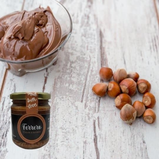 Pâte à tartiner chocolat Ferrero goût irrésistible et sain