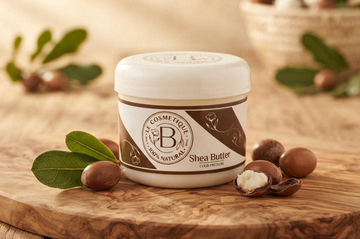 Beurre de karité nourrissant pour une peau éclatante et douce