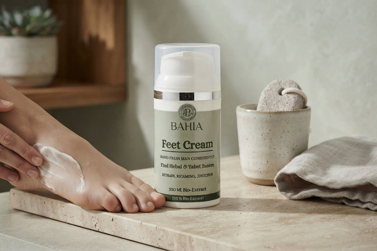 Crème pieds et soin pour les pieds secs et endommagés