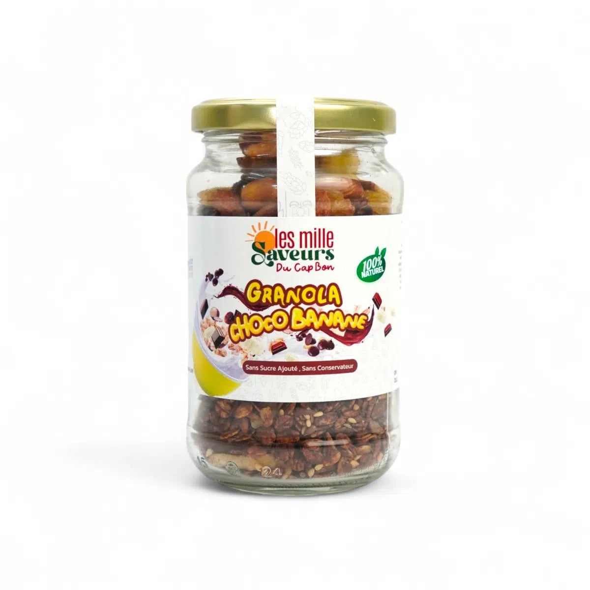 Granola choco banane 100% naturel