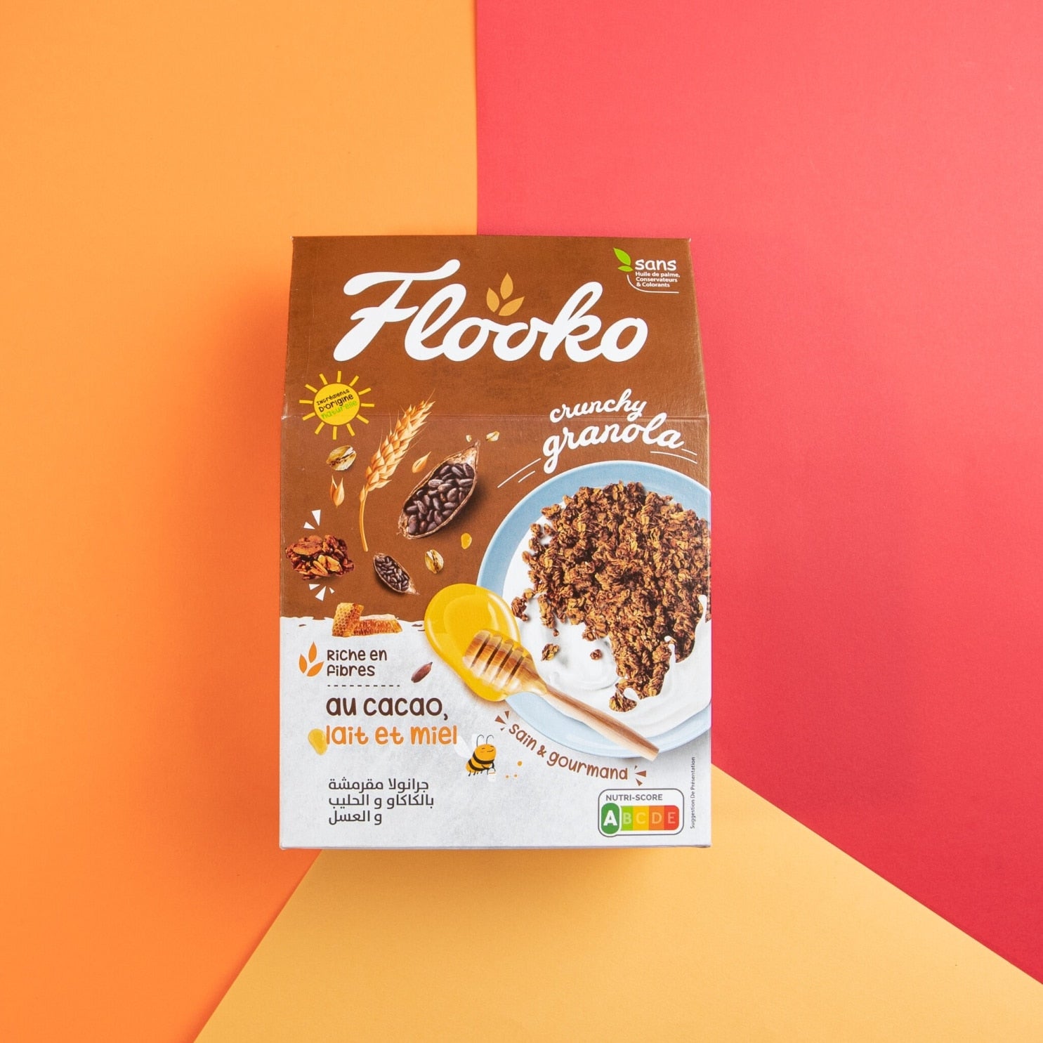 Crunchy Granola Healthy Au Cacao (300 g)