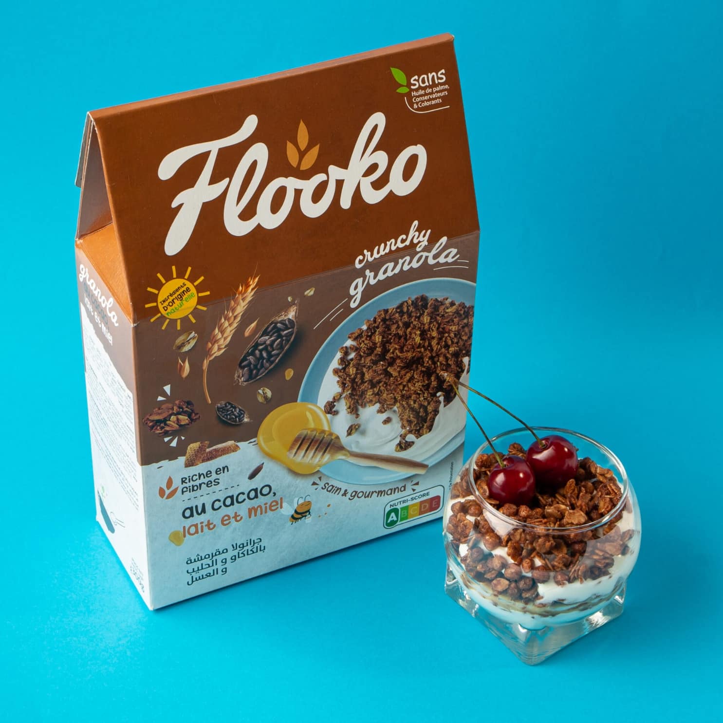 Crunchy Granola Healthy Au Cacao (300 g)