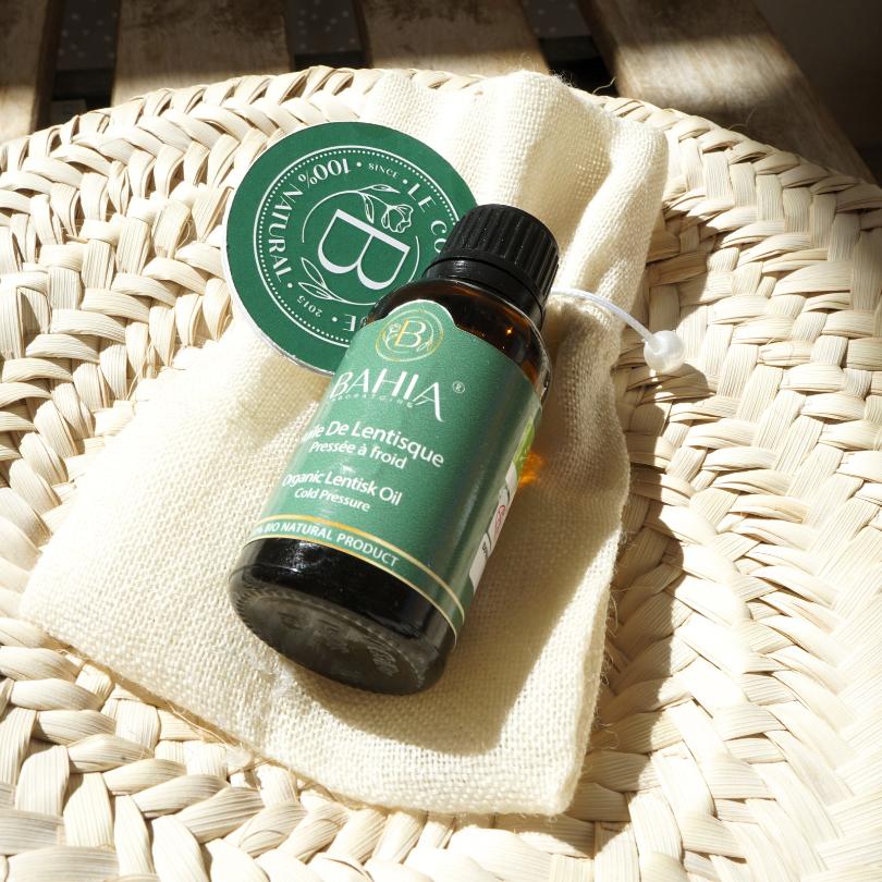 Huile de lentisque pressée à froid organique