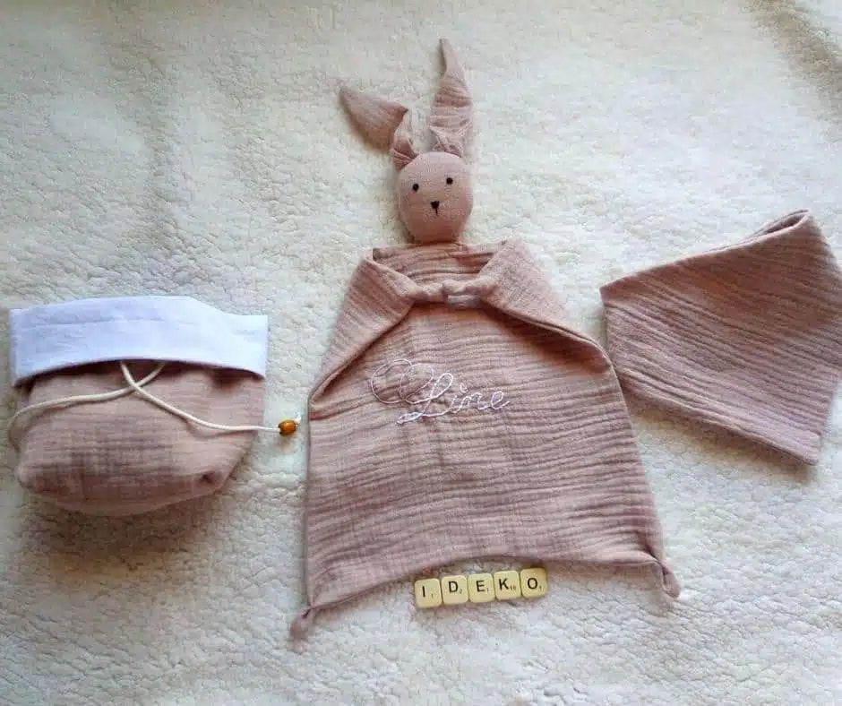 Pack Cadeau De Naissance Doudou Lapin