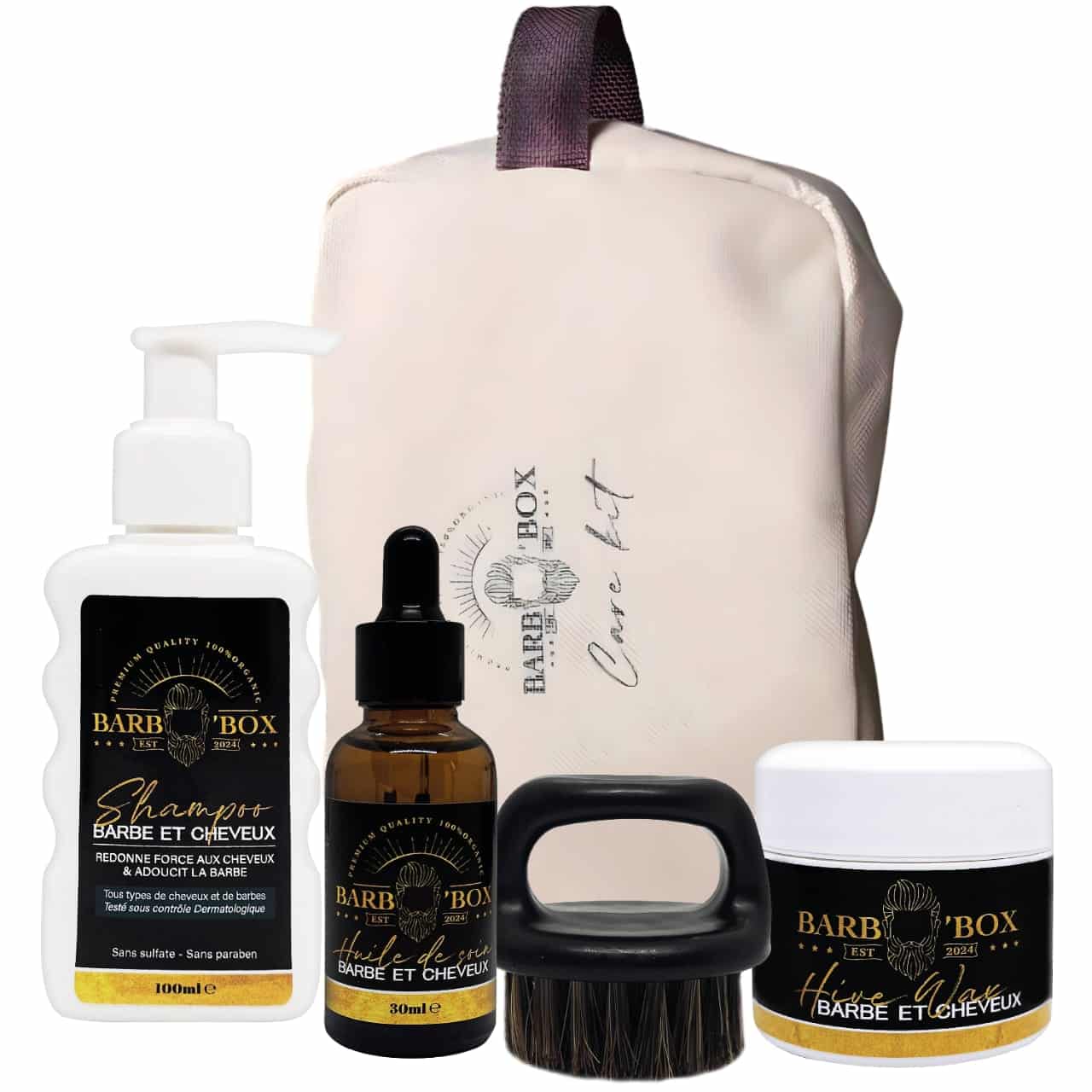 Cadeau homme : Offrez le luxe avec le kit BARB'BOX exclusif