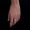 Bague minimaliste fait main en argent 925