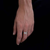 Bague minimaliste fait main en argent 925