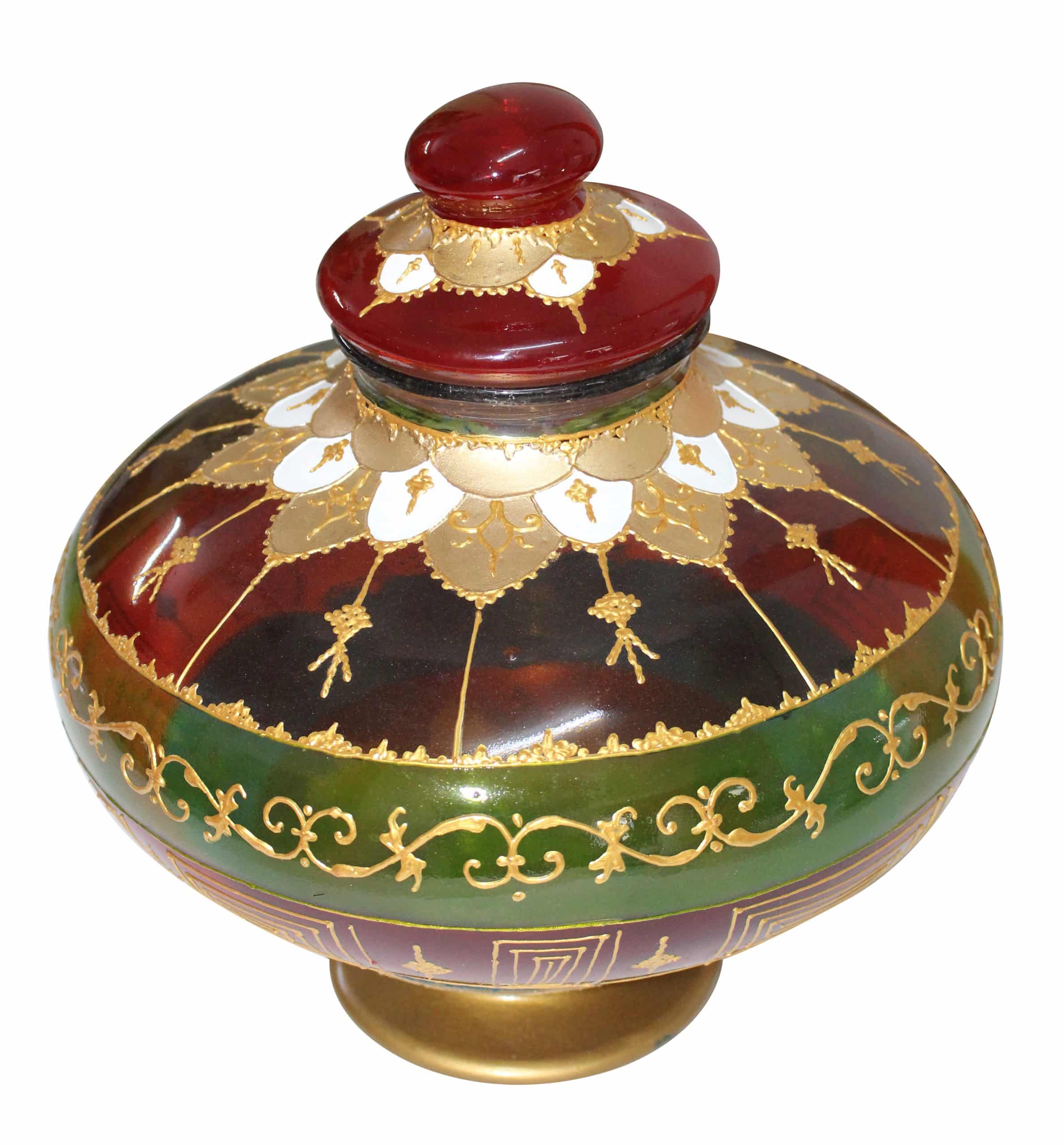 Bonbonnière Verre Soufflé Traditionnel