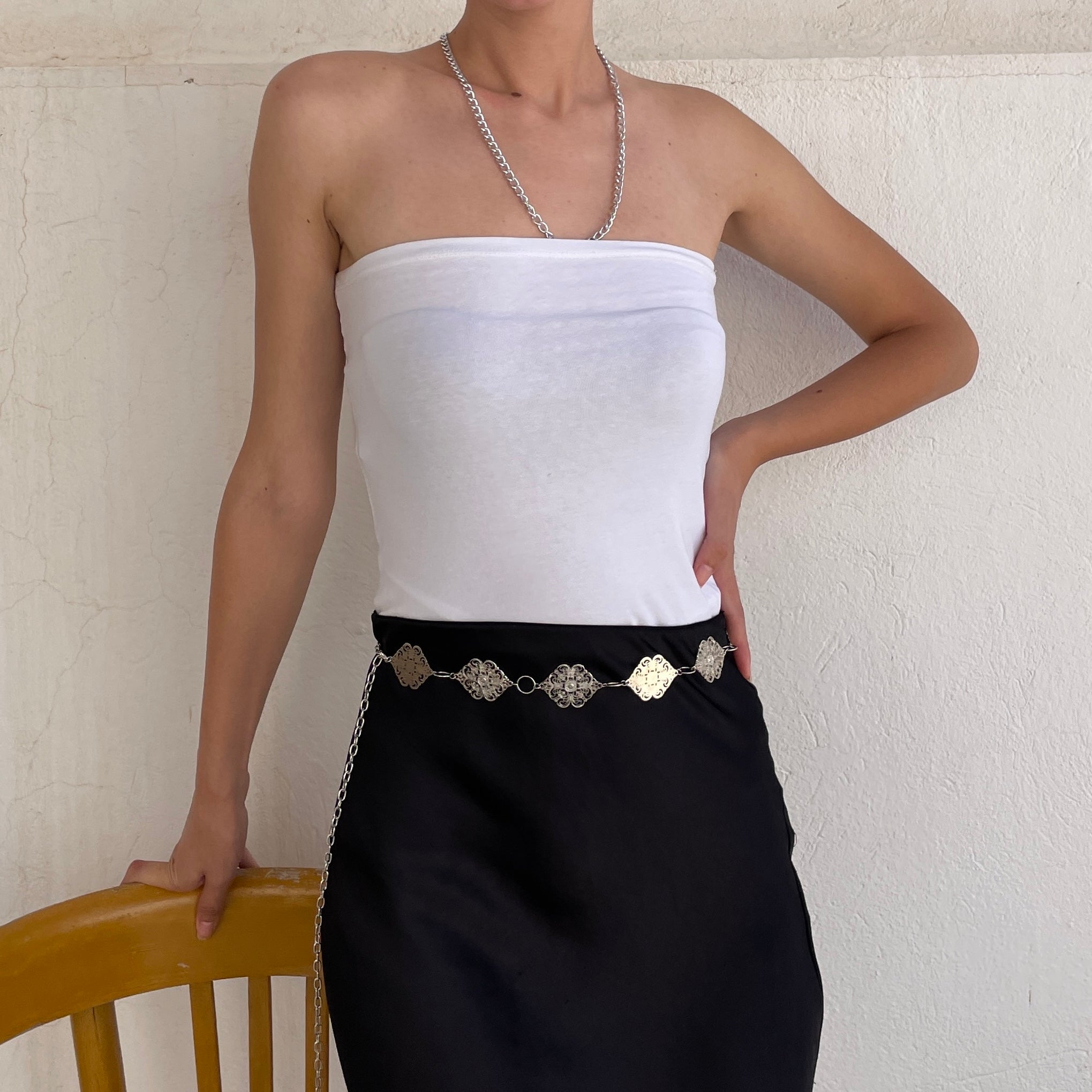 Ceinture vintage Silver Souk