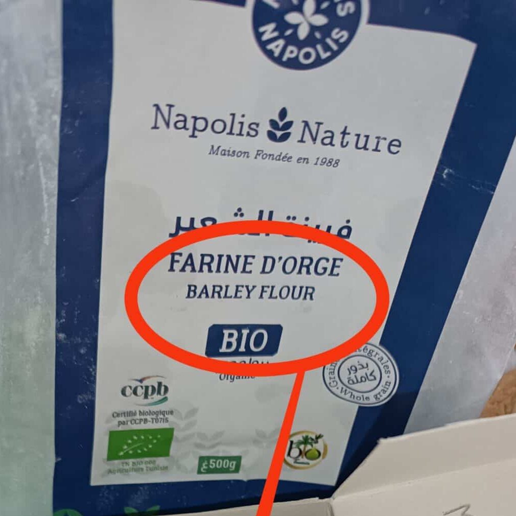 Makroud à l'orge bio aux dattes et sésame – Sans sirop, cuit au four (1 Kg)