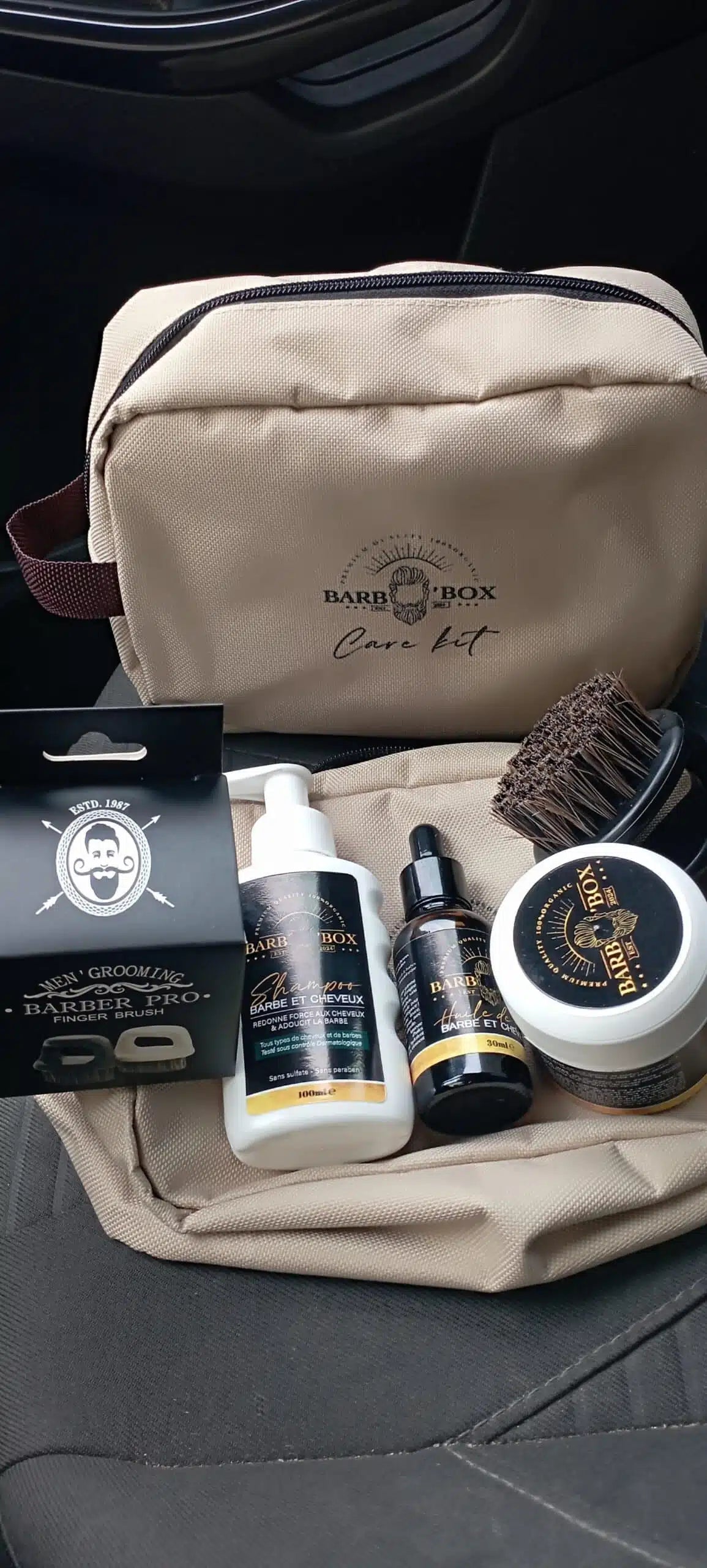 Soin barbe premium : le BARB'BOX pour un look impeccable
