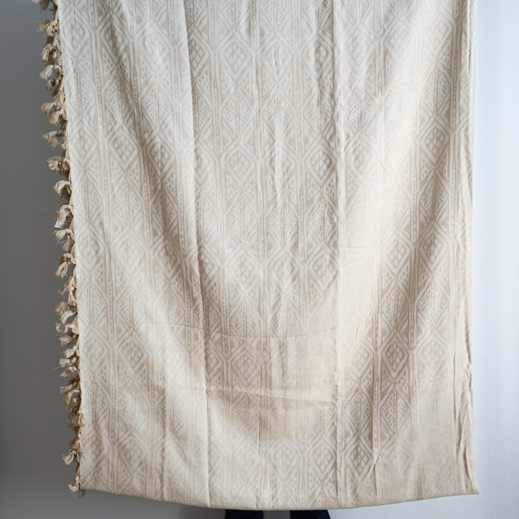 jeté jacquard haut de gamme en coton upcyclé (2 * 3m)