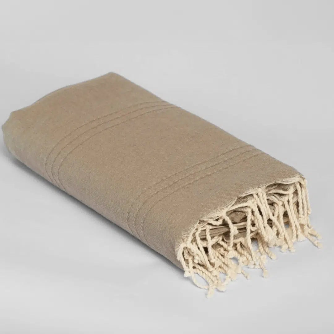 Jeté de Salon Élégant en Coton Doux - Confort Intemporel