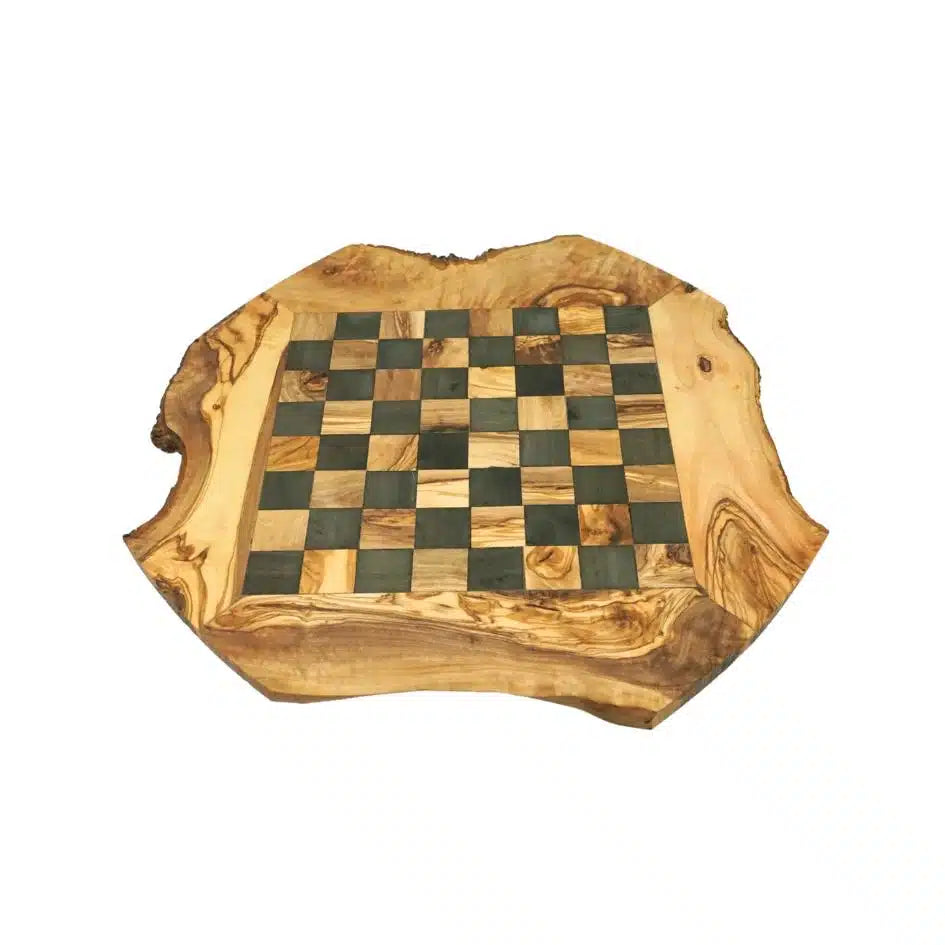Jeu d'échecs en bois d'olivier