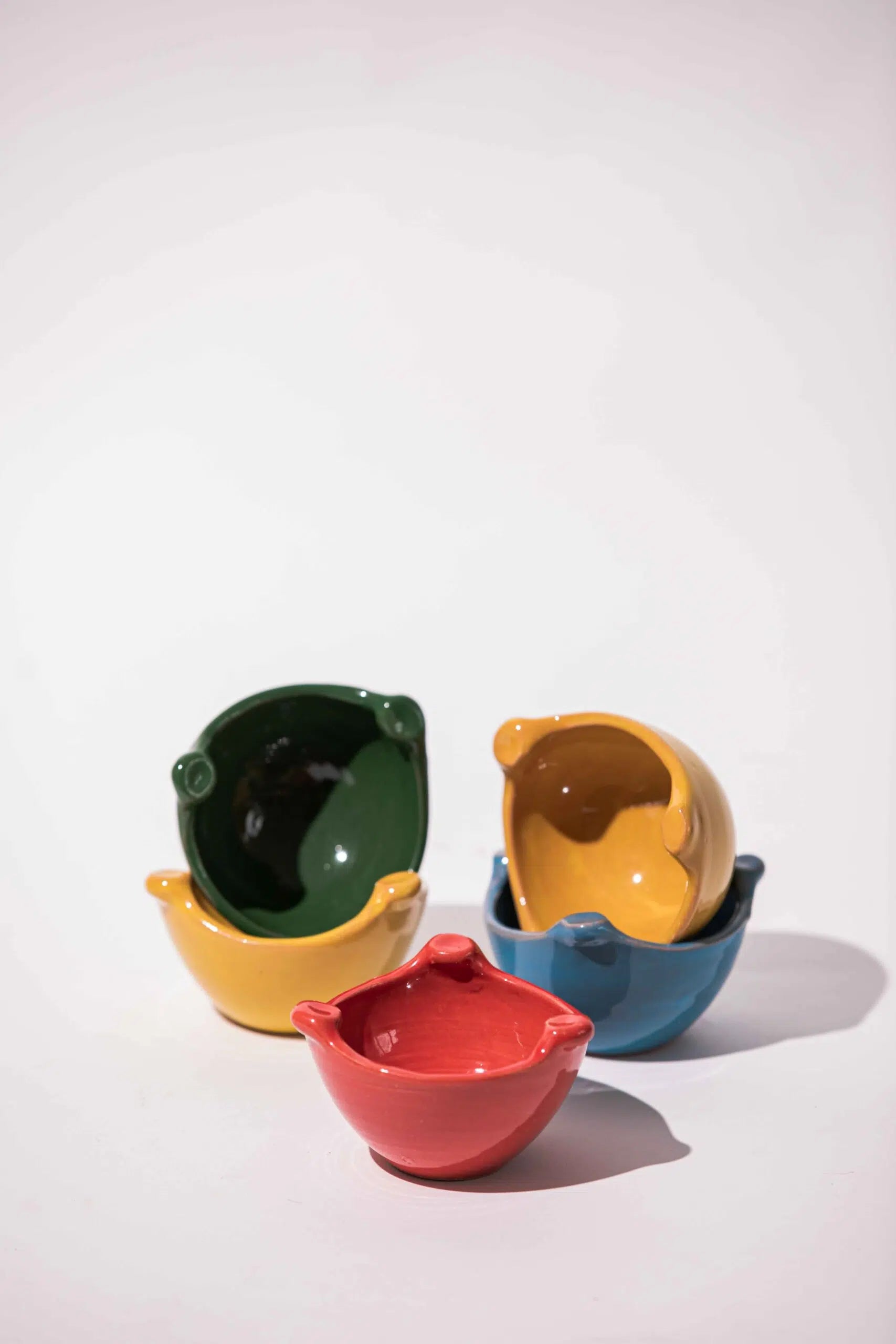 Brûleur d'encens mini "Kanoun" en céramique