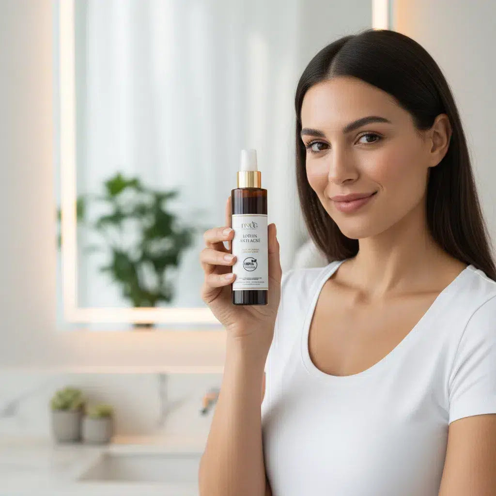 Lotion anti-acné à l’Aloe vera