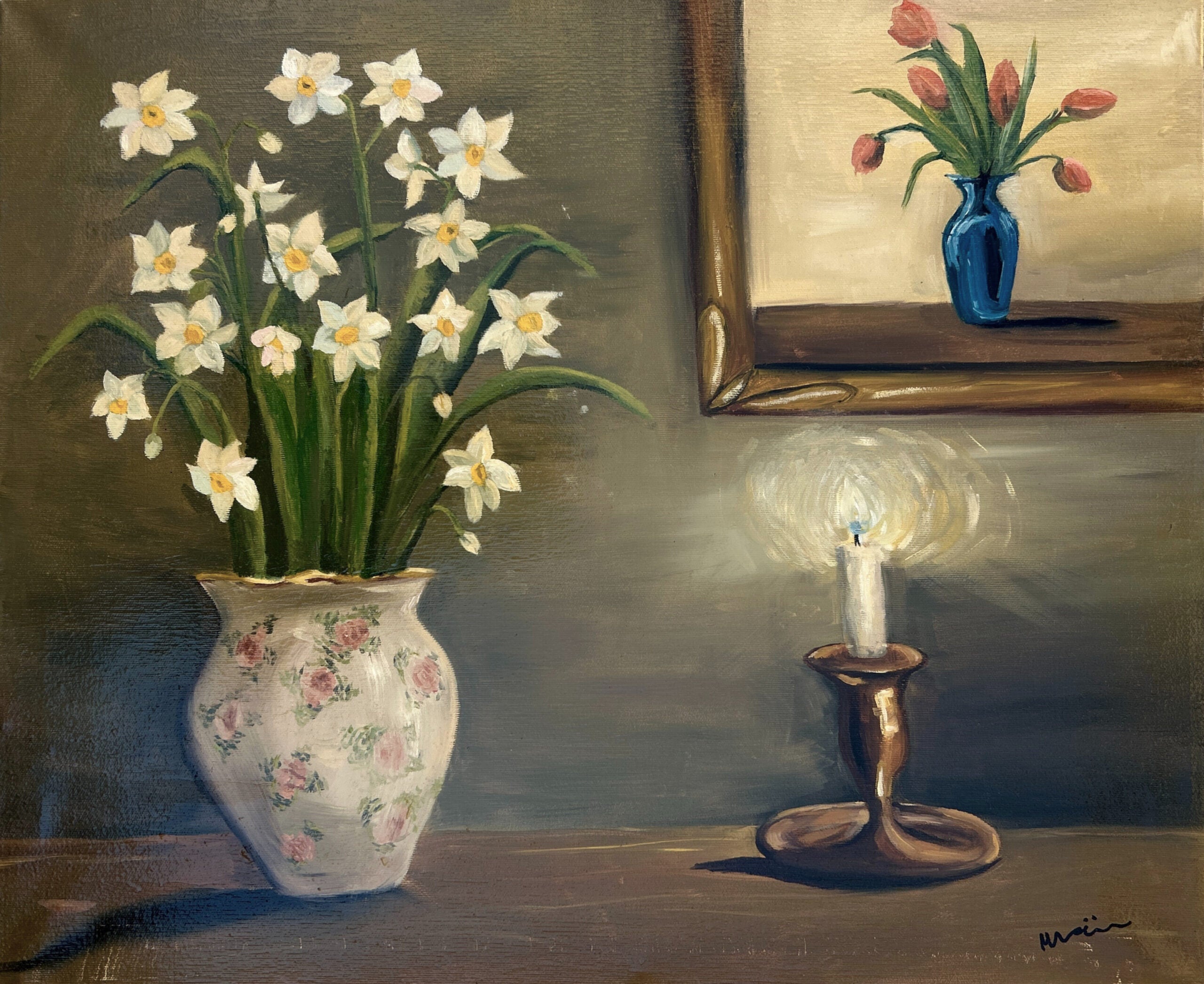 Tableau décoratif Lumière et Souvenirs