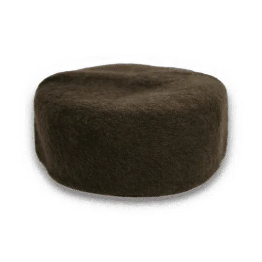 Chechia tunisienne marron en laine