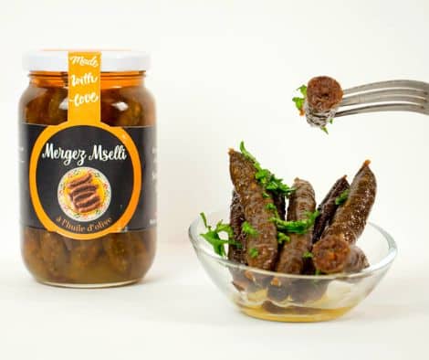 Merguez Mselli séchée et salée un délice incontournable