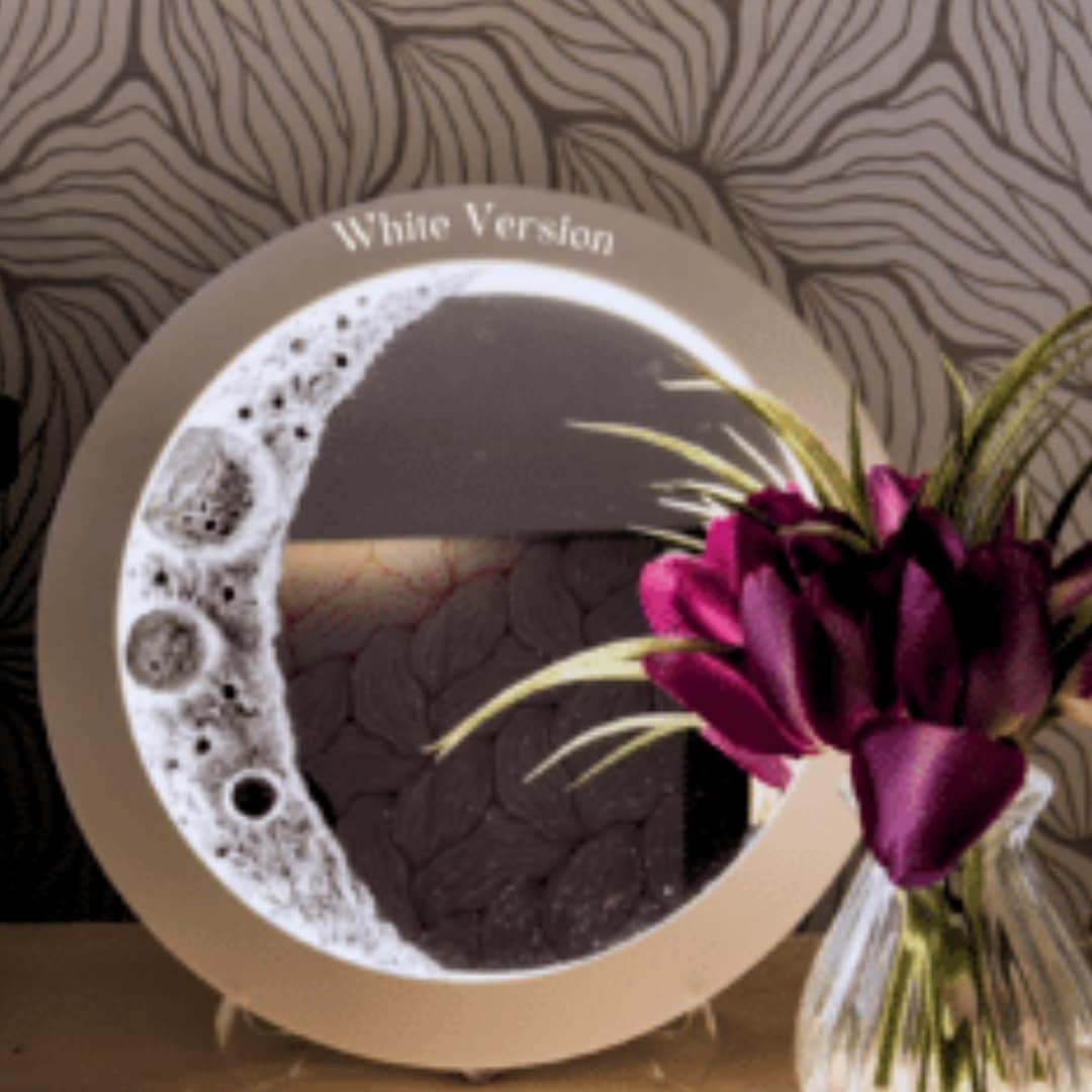 Miroir lunaire personnalisé "Lovers Edition" (35 cm)