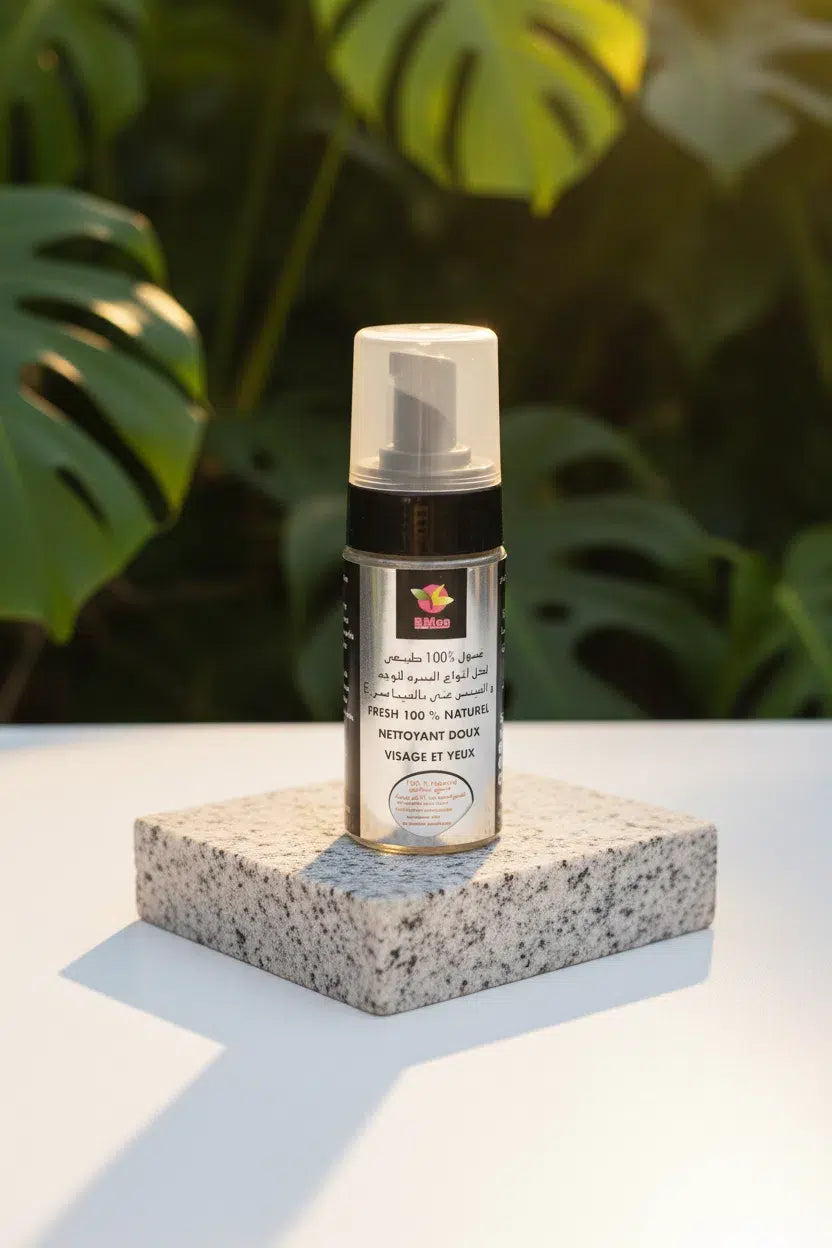 Nettoyant doux éclatant pour un visage apaisé et lumineux