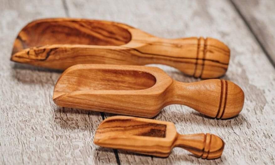 Pelle En Bois D'olivier