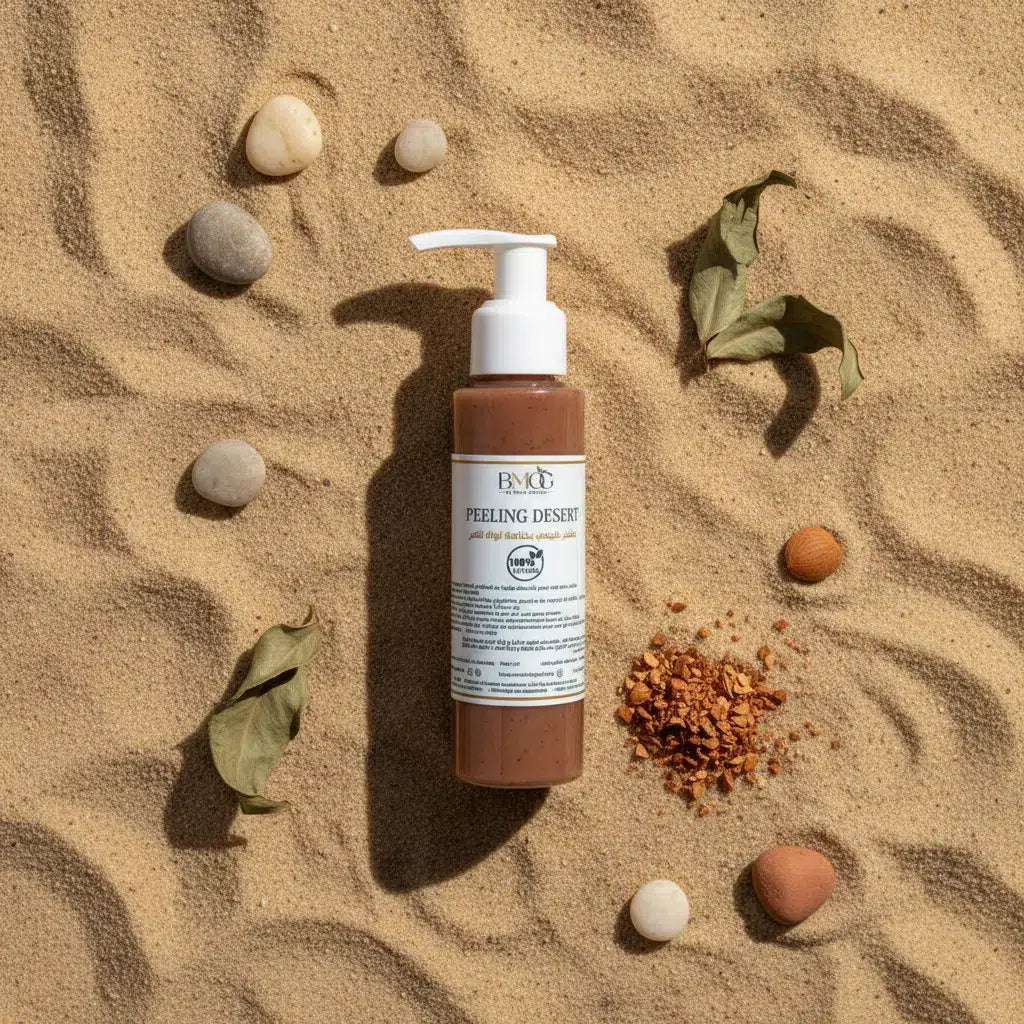 Gommage naturel éclatant pour une peau purifiée et lisse