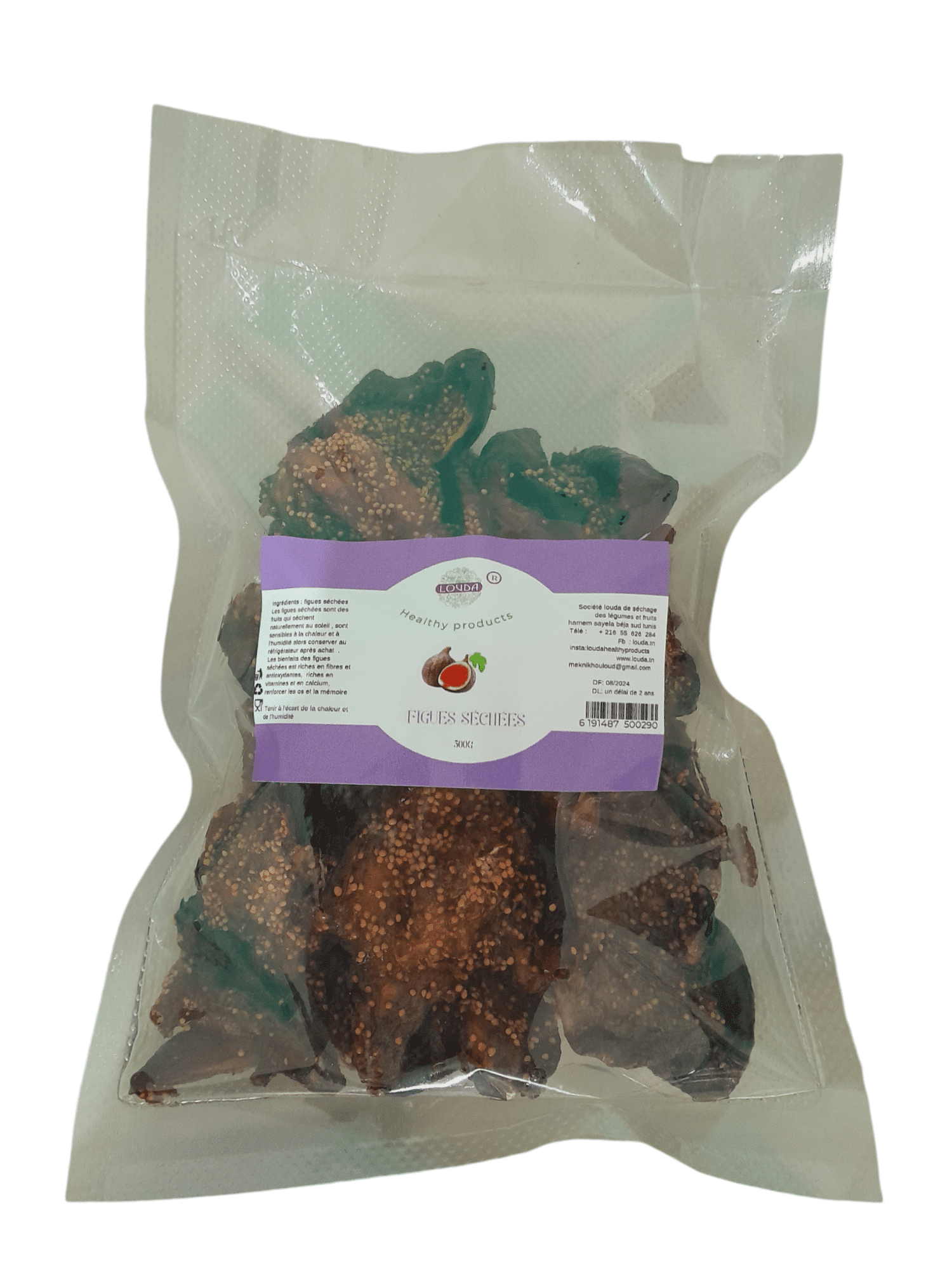 Figues séchées bio 250 g - Énergie et saveurs tunisiennes irrésistibles