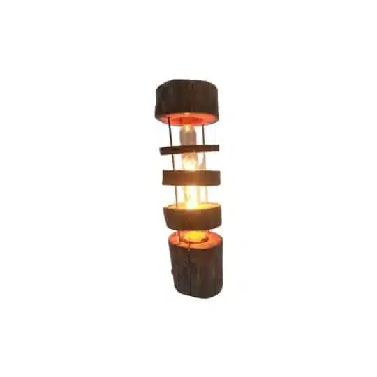 Luminaire en tranches rond