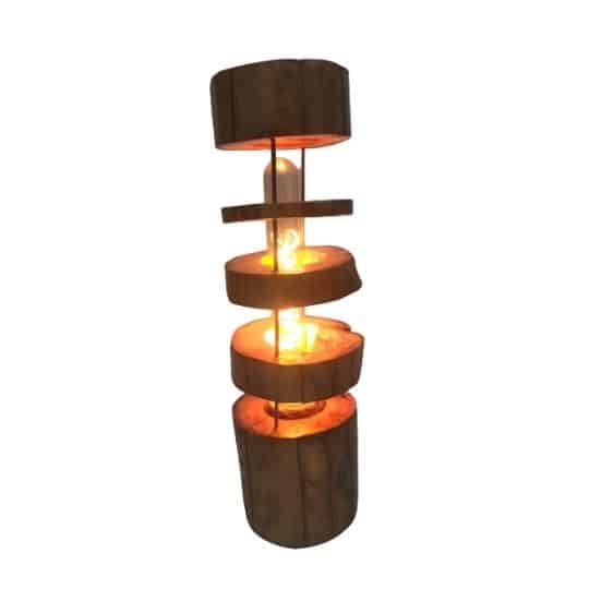 Luminaire en tranches rond