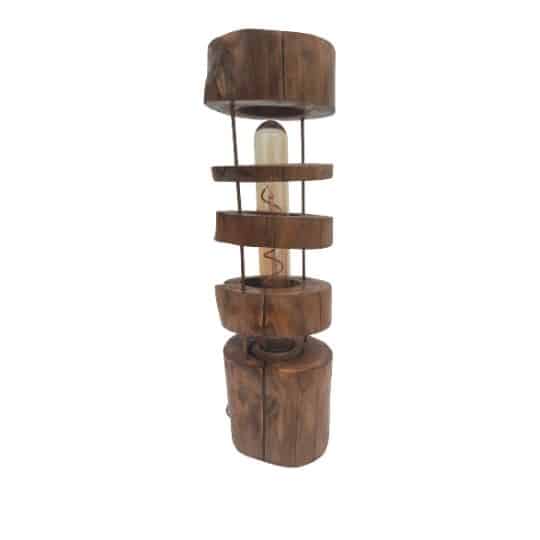 Luminaire en tranches rond