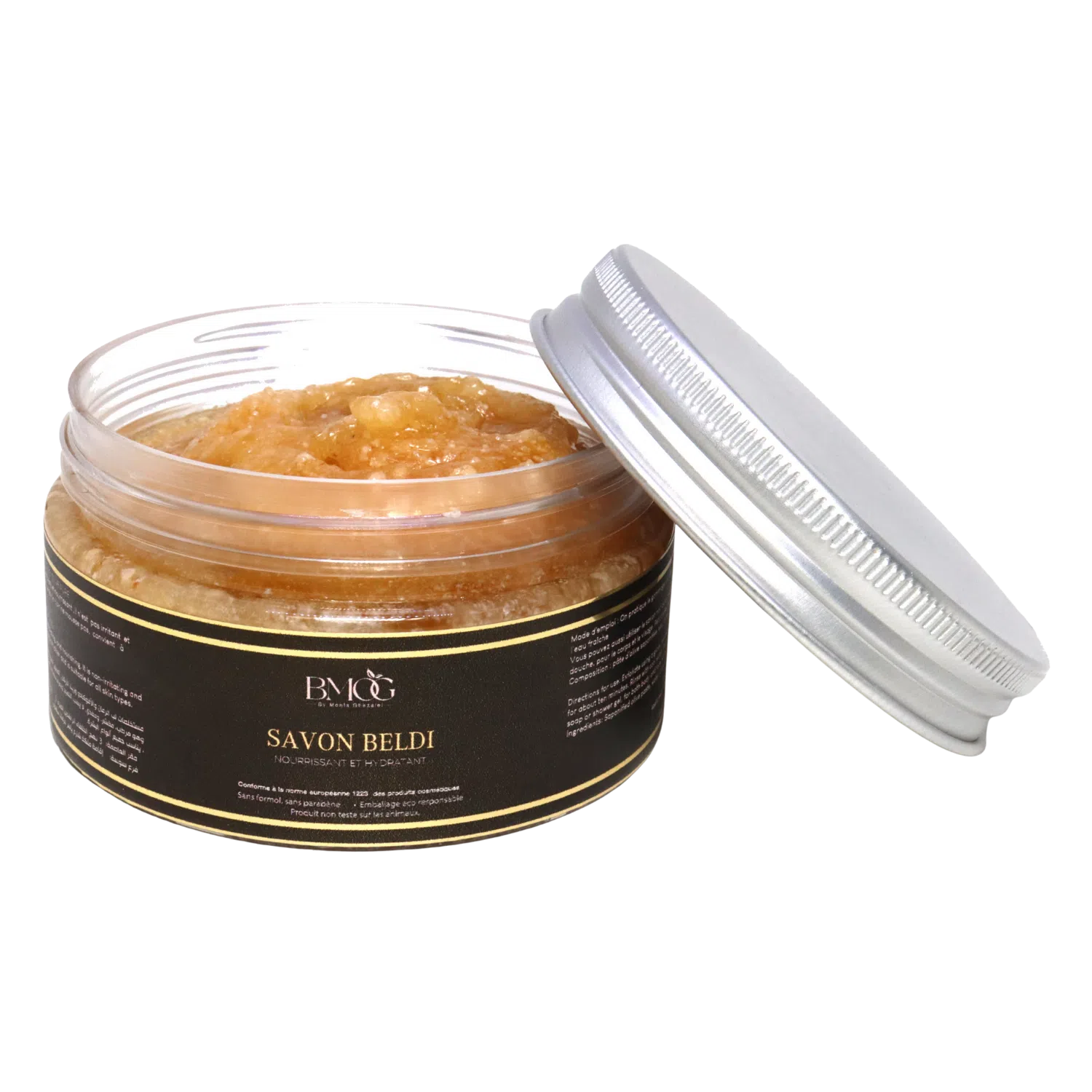 Savon noir naturel purifiant pour une peau douce et éclatante