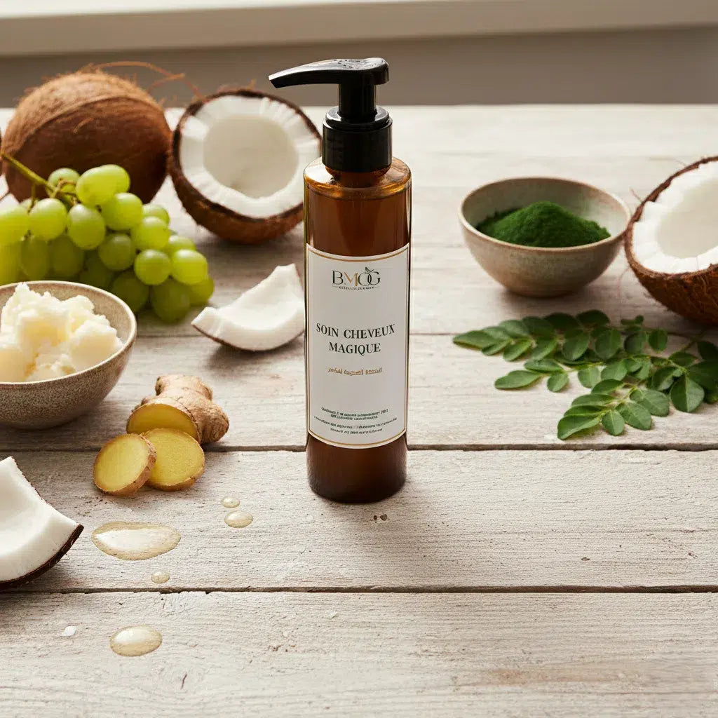 Soin cheveux magique pour une brillance éclatante et durable