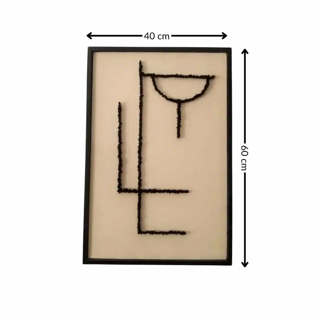 Tableau décoratif Œil abstrait & vision artistique (60 x 40 cm)