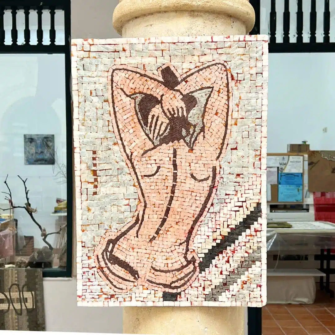 Tableau Humanité en Mosaïque