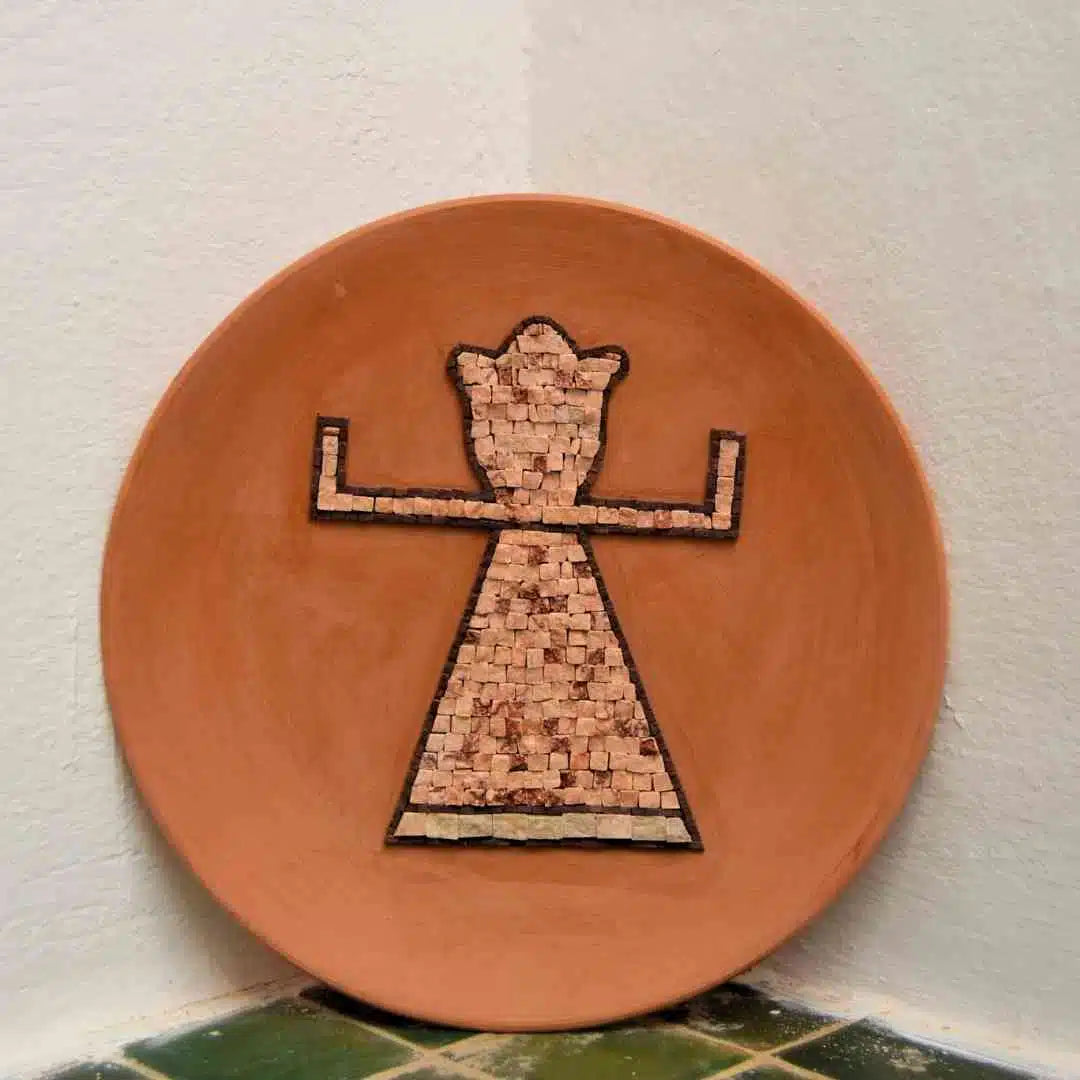 Object Décoratif en Mosaïque "Tanit'' 100% fait-main en Tunisie